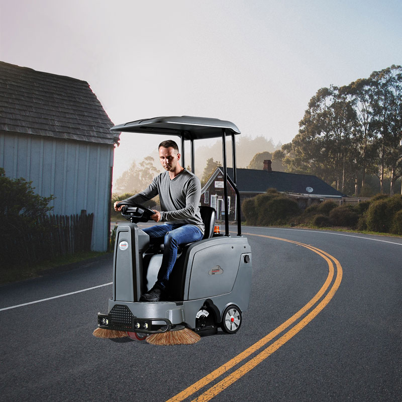 S1200高美智慧型扫地车|小型驾驶式扫地车